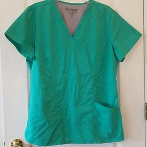 Tropical Jade Grey's Anatomy XL Scrub Top